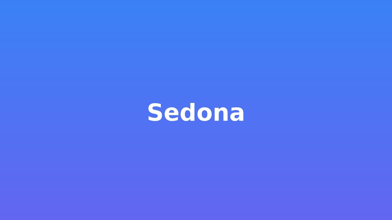 Sedona