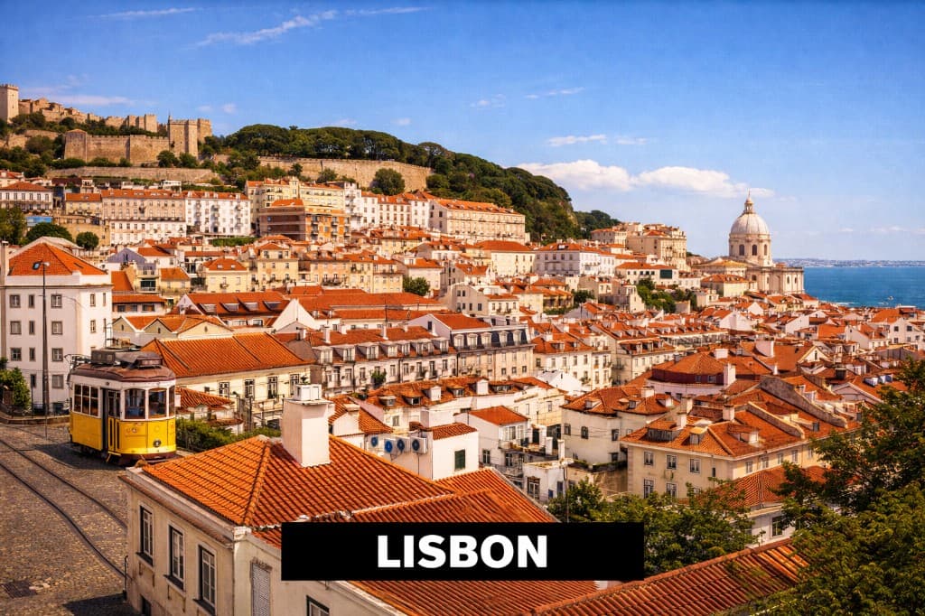 Lisbon, Portugal travel destination - Tram-lined hills, Atlantic light, pastel neighborhoods, and fresh seafood with soul.